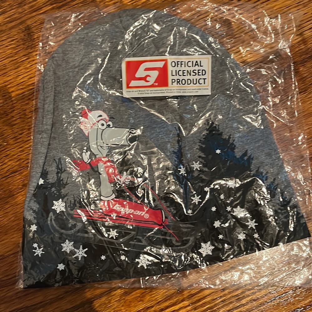 Snap on beanie